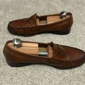 Men\'s Brown Leather Loafers - Cole Haan C12461 Size 10.5 Cole Haan | Shoes | Mens Brown Leather Loafers Cole Haan  main image 3